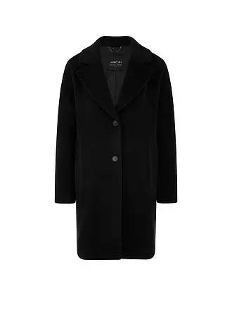 MARC CAIN | Nom du produit: Manteau en laine
Marque: MARC CAIN
Couleur: noir
Catégories: Mode, Femme

Longueur des manches: Manches longues
Matière: Alpaga
Forme du col: Col à revers
Motif: Uni
Coupe (vêtements d'extérieur): Ample
Style: Glamour
Détails: Poches | 